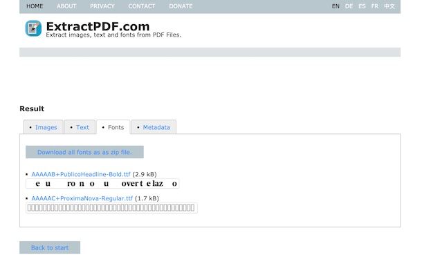 ExtractPDF