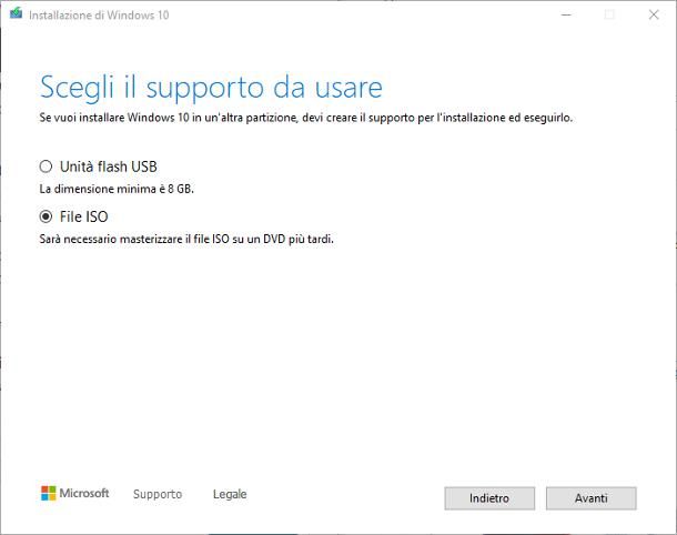 Come formattare un PC Windows 10 con CD