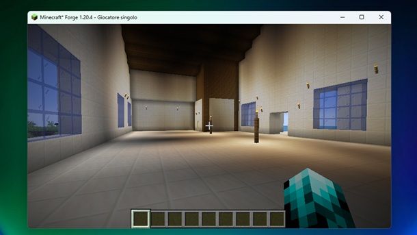Interni banca Minecraft