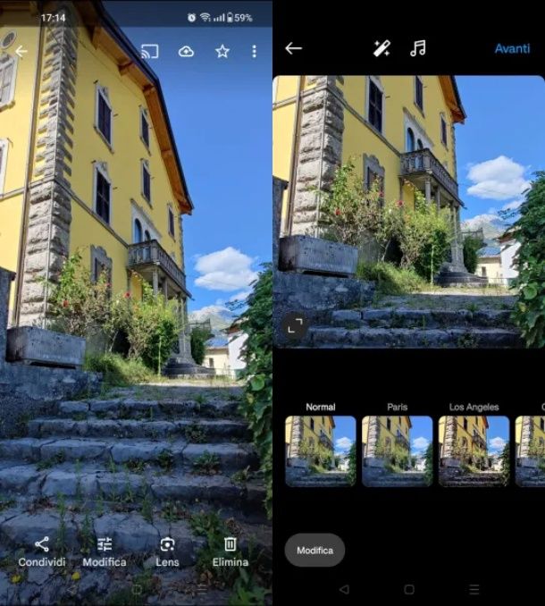 Come caricare foto su Instagram da Google Foto