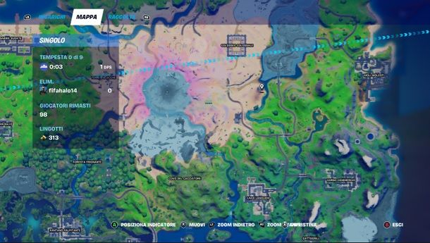 Posizione Razor Crest Fortnite