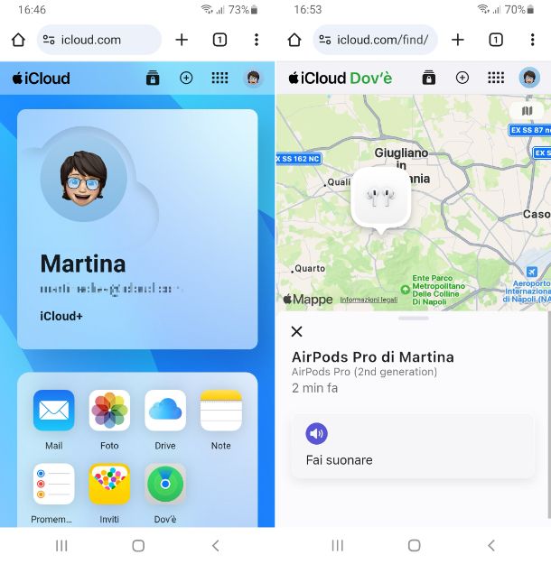 Dov'è Android