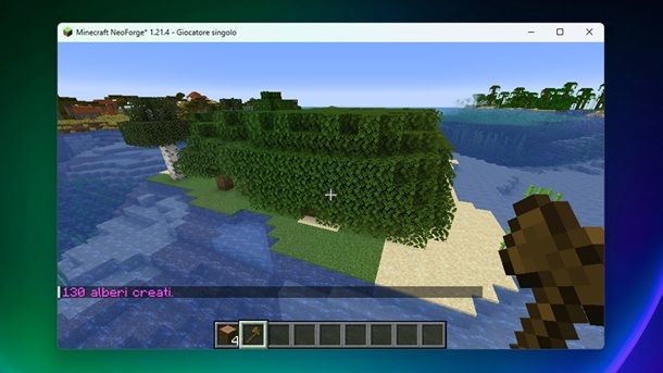 Genera alberi World Edit Minecraft
