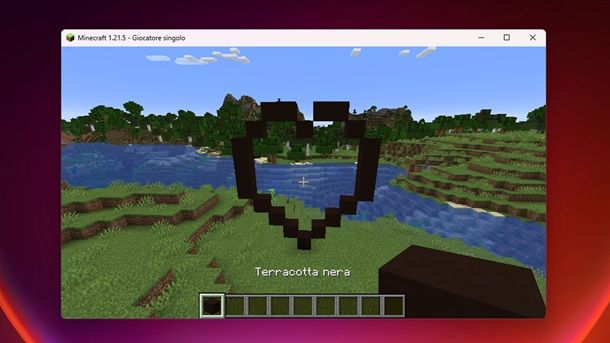 Bordo nero Minecraft