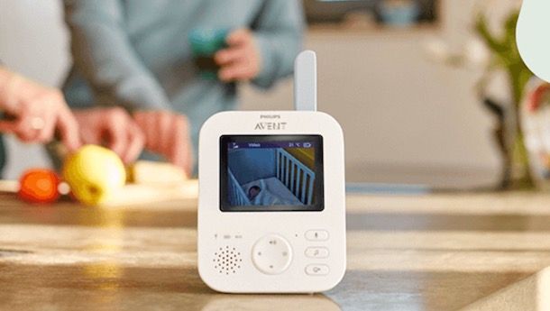 Foto di un baby monitor video