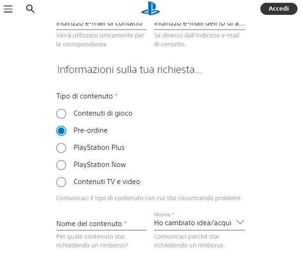 Come farsi rimborsare su PlayStation Store: pre-order