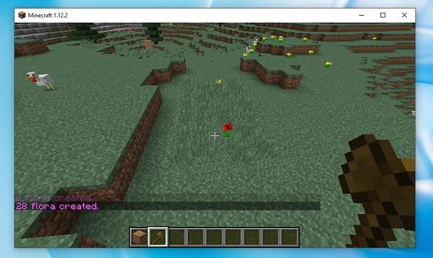 Flora WorldEdit Minecraft