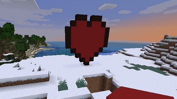 Cuore Minecraft