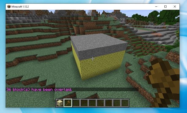 Tetto WorldEdit Minecraft