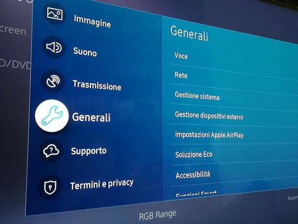 Abilitare il Segnale di ingresso Plus sulla TV Samsung