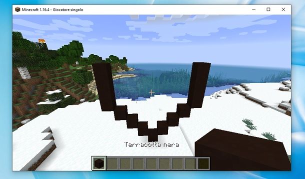 Blocchi laterali cuore Minecraft