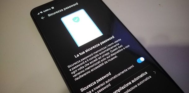 Sicurezza password Huawei