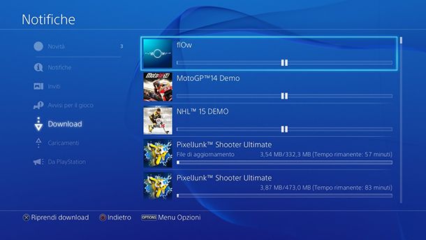 velocizzare download PS4