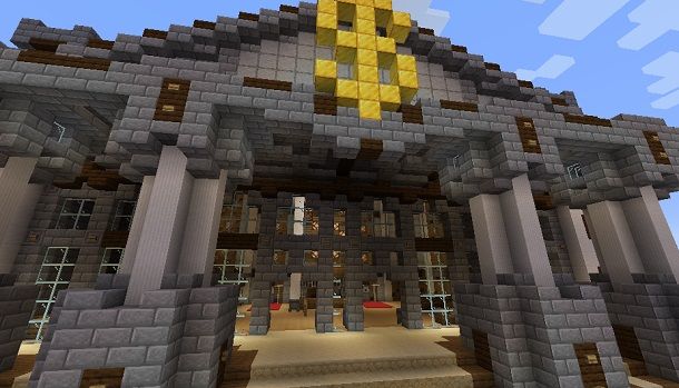Costruire banca su Minecraft