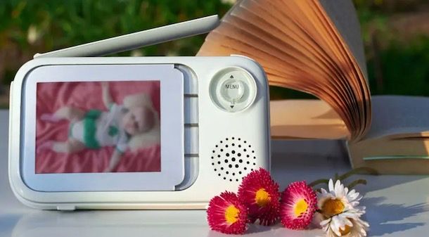 Copertura di un baby monitor