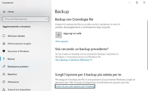 Come reimpostare un PC Windows 10