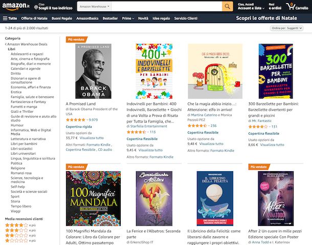 Amazon Seconda mano