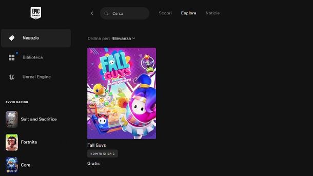 Come scaricare Fall Guys gratis Epic Games Store