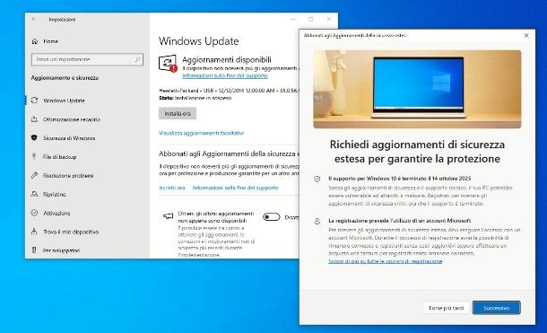 Come passare da Windows 8 a Windows 10