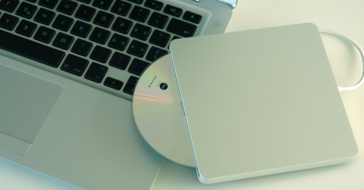 ORIGBELIE Lettore CD Esterno per PC Portatile, Plug & Play