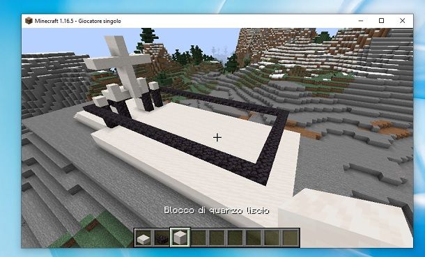 Pavimento chiesa Minecraft