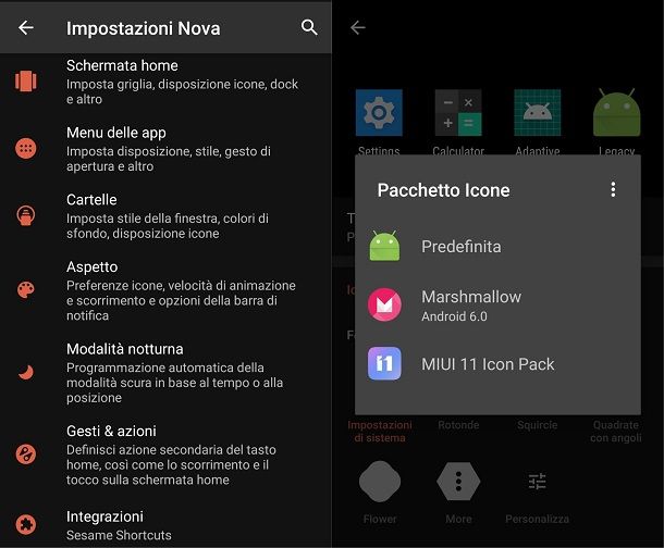 Come cambiare logo instagram su Android con Set di icone personalizzati