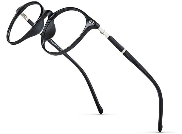 lenti anti Eyestrain con montatura leggera Occhiali da vista per computer Aroncent colore: nero 