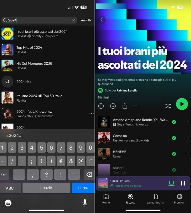 Spotify Wrapped app dispositivi mobili