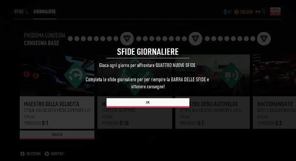 Sfide giornaliere Need for Speed Payback