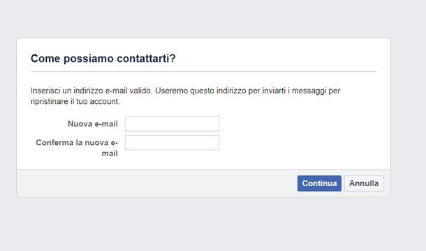 Come entrare su Facebook senza password