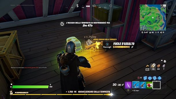 Arma leggendaria Fortnite