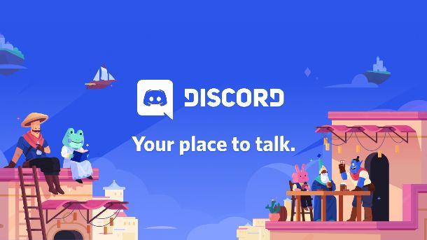 Discord homepage