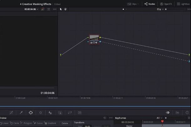 interfaccia davinci resolve