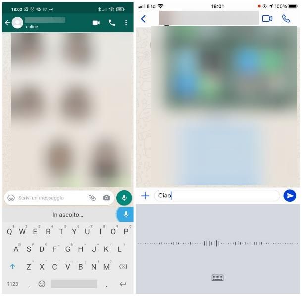 App per trascrivere audio WhatsApp