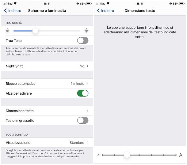 Come modificare iOS: caratteri di scrittura