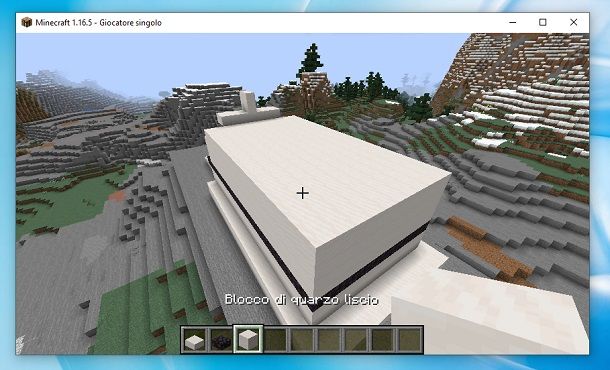 Retro croce Minecraft