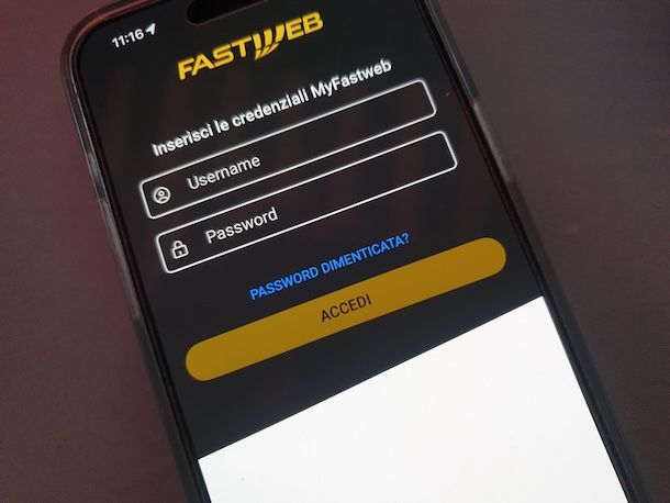 Fastweb app