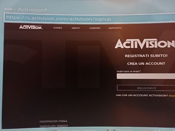 Account Activision PS4