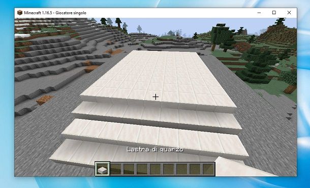 Pavimento Minecraft