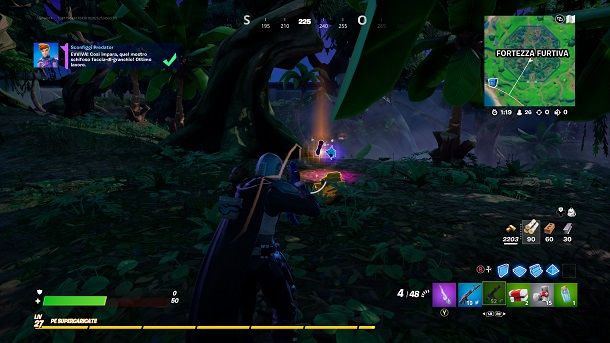Sconfiggi Predator Fortnite