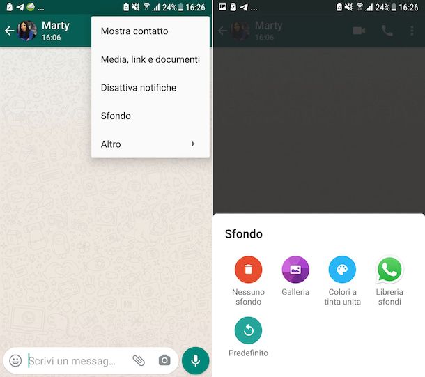 Sfondi WhatsApp Android