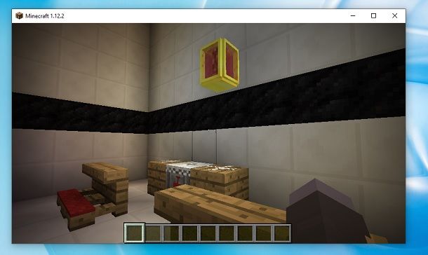 Interno chiesa Minecraft