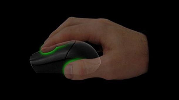 Claw Grip mouse