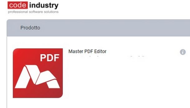 Utilizzare Master PDF Editor per rendere editabile un PDF
