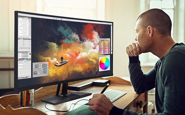 dimensioni e tipo di monitor per fotografia