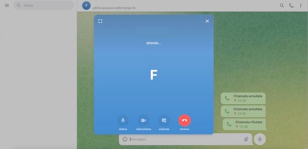 Versione Web di Telegram