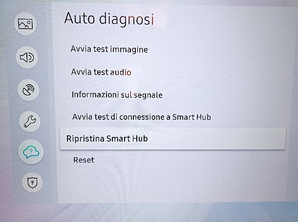 Smart Hub ripristino