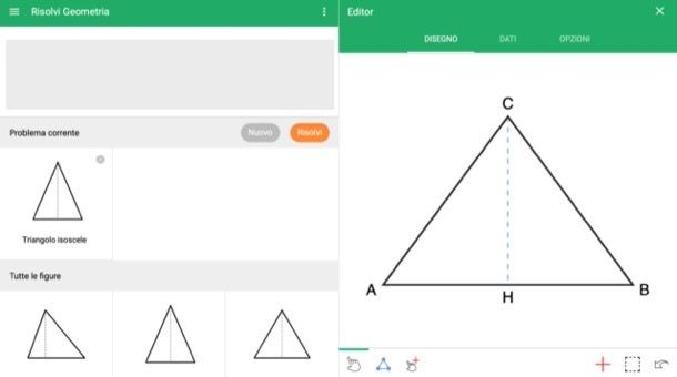 Risolvi Geometria