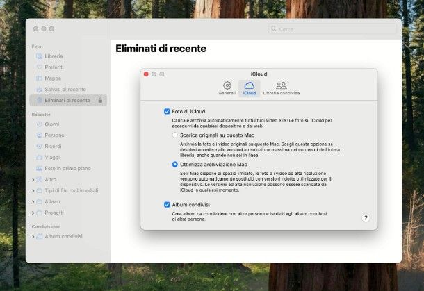Come archiviare foto su iCloud