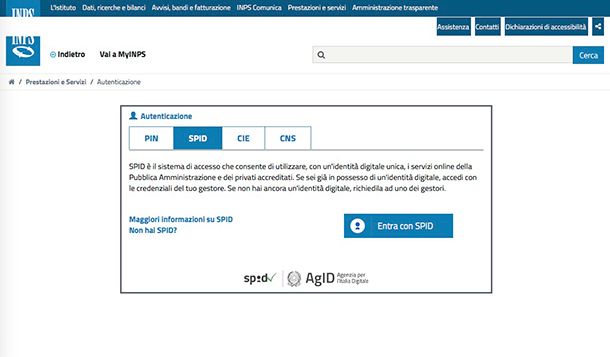 Come prendere appuntamento all'INPS on line accesso MyINPS